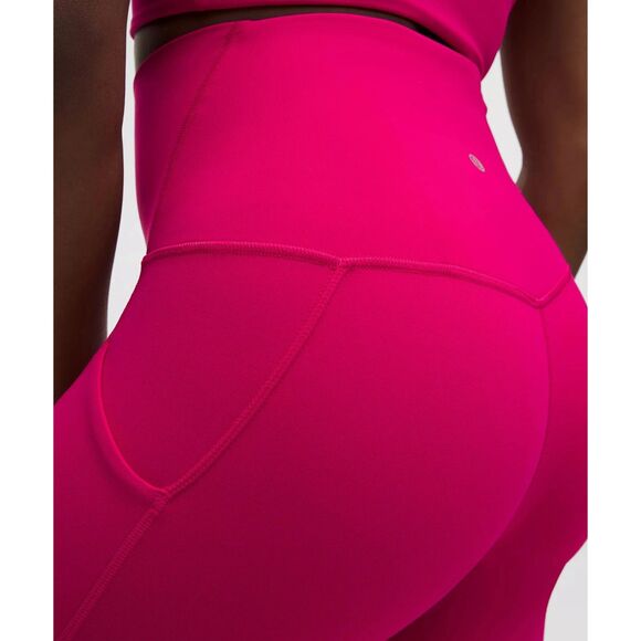 NWT Lululemon Align Leggings 25" Pant with Pockets in Passionate Pink Size 14 - Picture 5 of 15